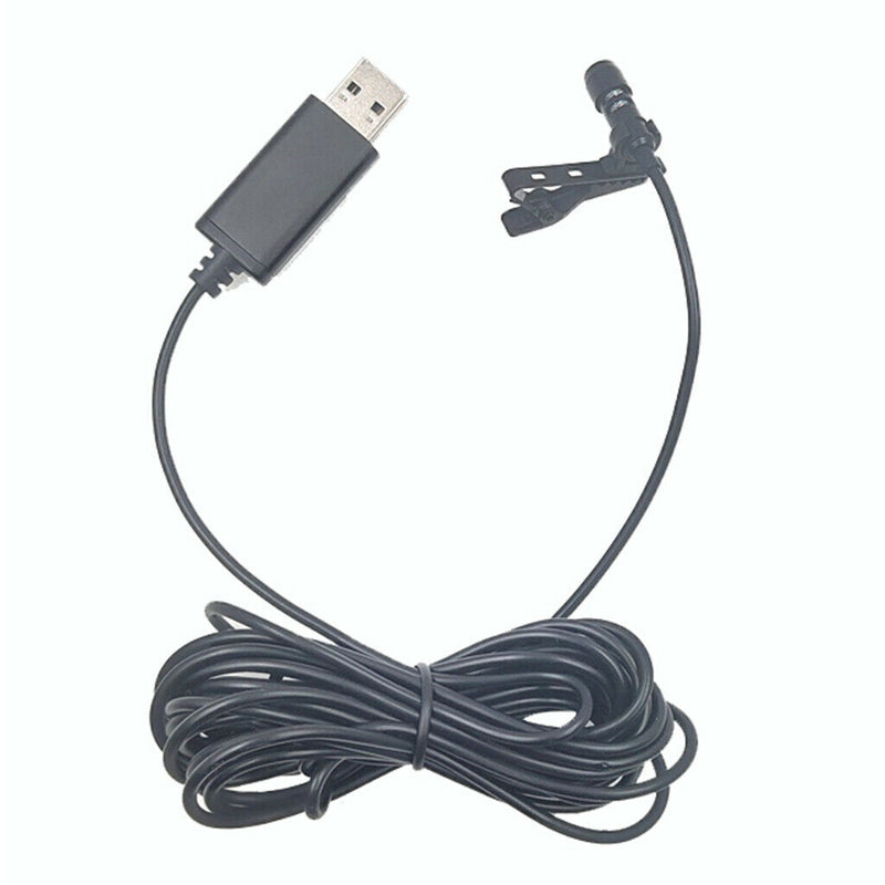 2.5mm Lavalier Lapel Microphone Omnidirectional Mic For Smartphone PC Computer