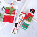 3pcs Fridge Handle Covers Christmas Ornaments Microwave Oven Dishwasher Do`3C