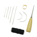 10pcs Leather Carft Basic Hand Stitching Sewing Tool Set Kit DIY Hobby Craft