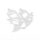 Xmas Candle Metal DIY Cut Die Stencil Scrapbook Album Paper Card Embossing LJ