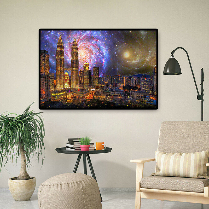 DIY Magic City Paper Puzzles 1000pcs for Adults Kids Jigsaw Picture Toys