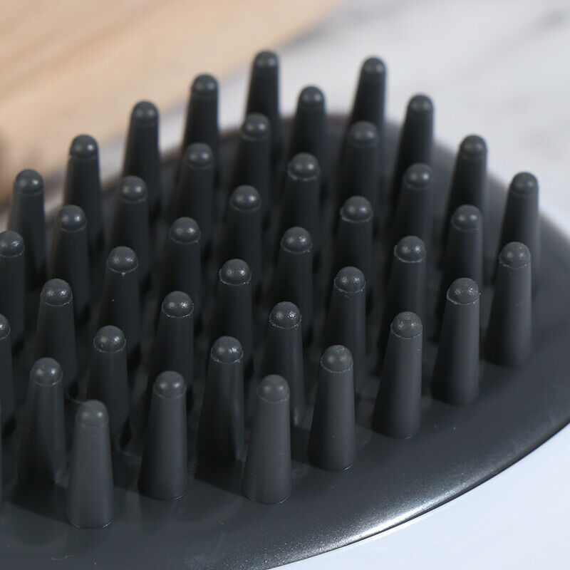 Silicone Head Hair Washing Comb Shampoo Scalp Massage Brush Shower Brush B Gw