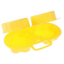 Microwave Two Egg Poacher Cook Sandwich Breakfast Cooker Kitchen ToolJ JR