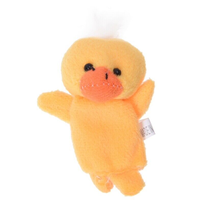 Yellow Duck Hand Puppet Finger Puppet C5P8