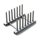 Kitchen Organizer Pot Lid Rack Dish Rrain Rack Spoon Holder Shelf Cutting B H4W5