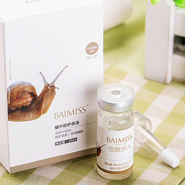 Baimiss Snail Repair Serum Face Care Acne Treatment Blackhead Remover Repai T3W7