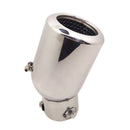 1 Pcs Universal Car Exhaust Muffler Tip Stainless Steel Pipe Trim Modified  A1U8