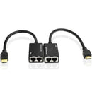 30m 1080P HDMI Over CAT5e CAT6 1.65Gbps 165MHz Cable Ethernet Repeater Extender