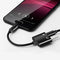 5X(2 in1 Type-C to 3.5mm Headphone Jack Adaptor/Connector Charger, Earphon P8P3)