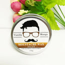 30g 100% Natural Green Styling Beard Wax Moustache Balm Beeswax-ss