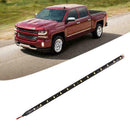 2PCS White Car 12V 12 LED 30cm Strip Flexible Light Accessories Decor X5M3 D6U9