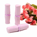 3Pc DIY Makeup Empty Lipstick Containers Lip Balm Tubes Pink Bowknot High Grade
