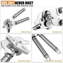 Can Opener Stainless Steel Manual Tin Can Opener Heavy Duty 3-in-1 Bottle O L9M8