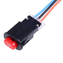 2x Motorcycle hazard light switch warning flasher emergency signal w/3 wires OZ