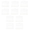 10x Plastic Battery Case Holder Storage Box Cover For 18650 Battery