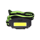Outdoor Night Climbing COB LED Hat Clip Lights Black Headlight USB Charging Lamp