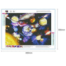 5D DIY Full Drill Diamond Painting Novelty Planets Cross Stitch Embroidery A