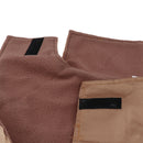 Pet Dog Waterproof Clothes with LED Luminous Strip Reflective Coat Coffee XL