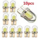 10X LED T10 194 168 W5W COB 8SMD CANBUS Silica Bright White License Light Bul OZ