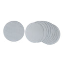 20 x 5inch Sand Disk Polish Grind Pad White Sandpaper Sheet 320Grit 600Grit