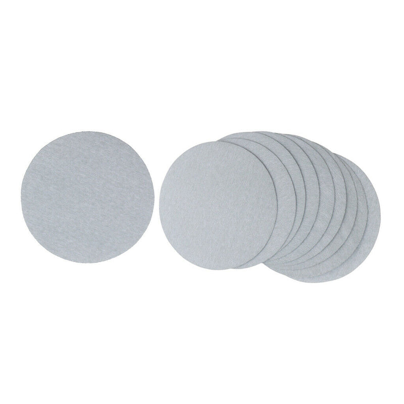 20 x 5inch Sand Disk Polish Grind Pad White Sandpaper Sheet 320Grit 600Grit