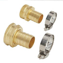 Garden Hose Repair Mender Connector 3/4 Male Female Connector Water Pipe  Good