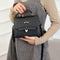 Women Top-Handbags Messenger Bags PU Leather Small Crossbody Bags(Black)