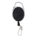Heavy Duty Retractable 26" Pull Reel Recoil Key Ring ID Cards Holder -Black