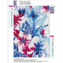 Full Diamond 5D DIY Diamond Painting "Flower Butterfly" Embroidery Cross St