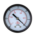 2-1/2" Dial Size Utility Water Oil Gas Vacuum Pressure Gauge 0~-30inHg 1/4" ADFA