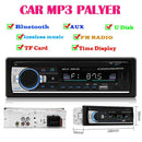 1 DIN Car Radio Bluetooth Handsfree Stereo AUX FM TF Audio MP3 Player Head Unit