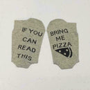 Men Women Letter "If You can read this Bring Me A Beer Sock "Printed Funny W7F4
