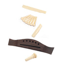Acoustic Guitar Rosewood Bridge+Bone Bridge