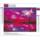 5D DIY diamond painting starry sky cross stitch full drill home wall decora