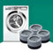 8Pcs Anti Vibration Pads Washer Dryer Machines Reduce Noise Walking 3.5cm