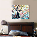 Magic Frameless DIY Hand-Painted Digital Painting Glare Tree Paint By Numbe Y2M5