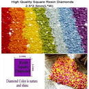 Printing DIY Diamond Painting Cat Full Area Square Stick Paste Home Decor W