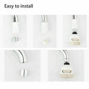 Rotating Faucet Moveable Kitchen Tap Head Adapter