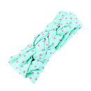 5PCS Kids Baby Girl Cotton Twisted Headband Turban Dot Knot Headwear