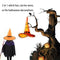 Halloween Witch Hat String Decoration 36Fairy LED Light Waterproof Battery Power