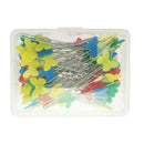 100 Pieces Butterfly Flat Head Sewing Pins for Dressmaker Needlework 52mm