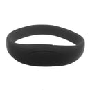 Silicone Gel Sports Bracelet 16GB USB Flash Driver Memory Device Stick Black