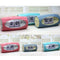 Auto  Clock Modern Flap Table Clock  Page Digital Alarm Clock Red