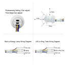 Mini PIR Sensor Detector Smart LED PIR Infrared Motion Sensor