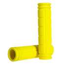 Soft BMX MTB Cycle Mountain Bicycle Bike Handle bar Rubber End (yellow)