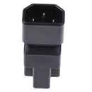 New C14 to Nema 5-15R PDU USP power adapter IEC male to US female adapter plug3C
