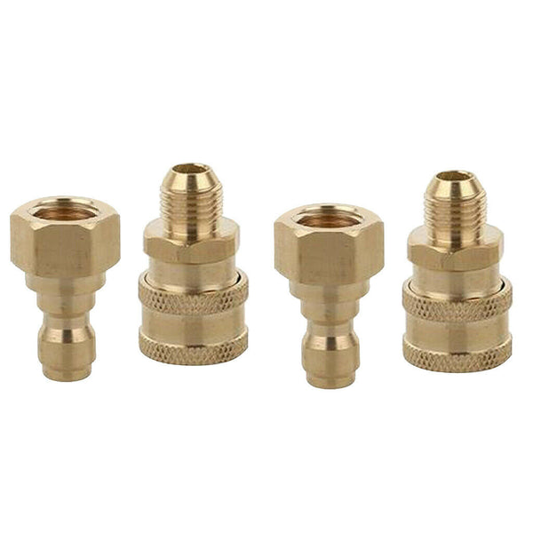 4-Piece Quick Connect Coupler Adapter Car Clean Washing Pressure Washer