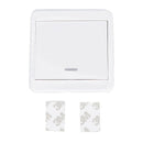 Portable Wireless Remote Transmitter No Wall Power Wall Light Smart Switch 86 Gw