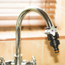 Universal Tap Connector Adapter Mixer Kitchen Garden Hose Pipe Joiner Pr
