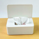 Tissue Storage Box with Cover Wet Wipes Holder Dustproof for Home Offices